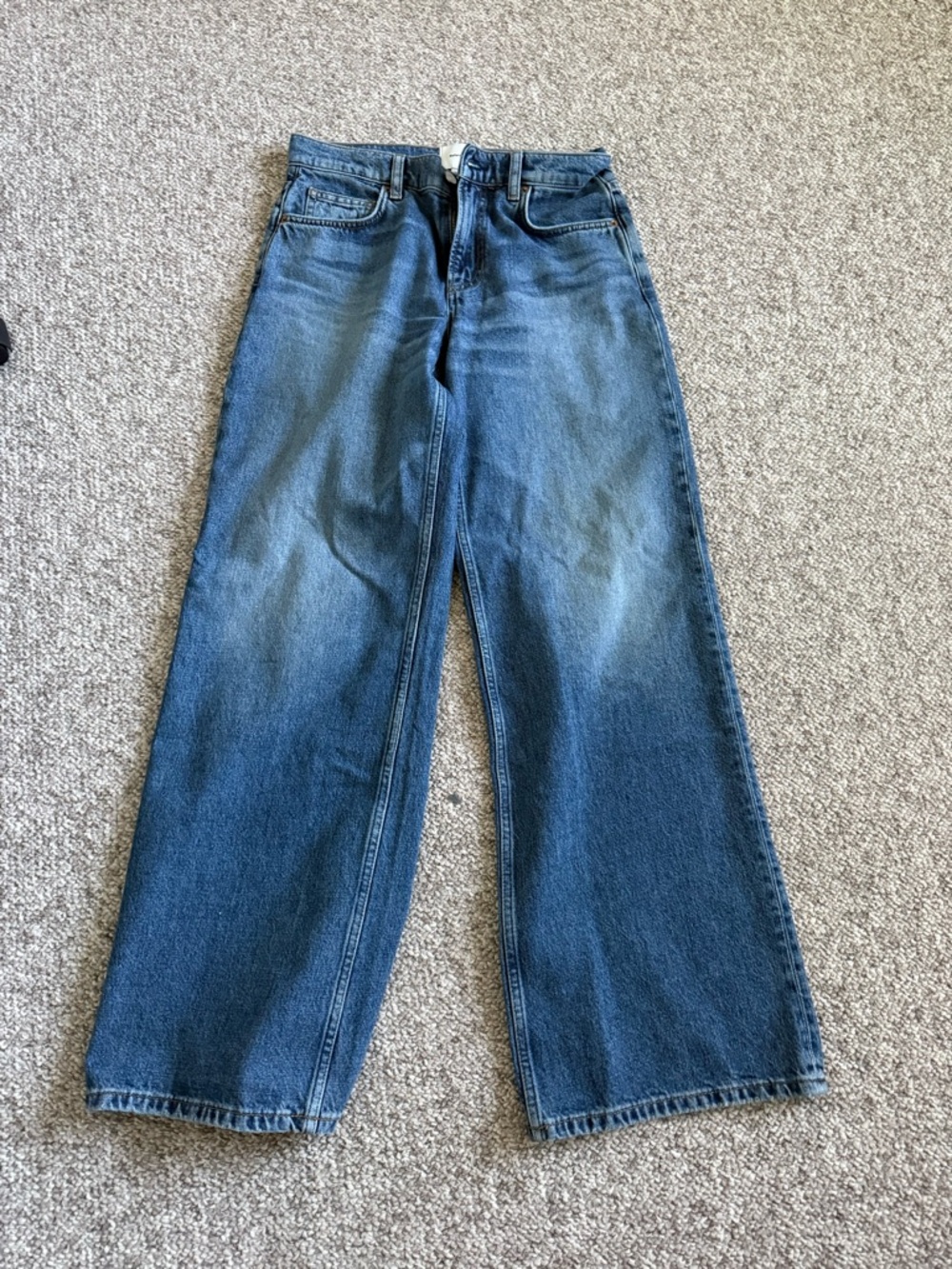 Reformation Wide-Leg Jeans - Denim Blue - Picture 5 of 5